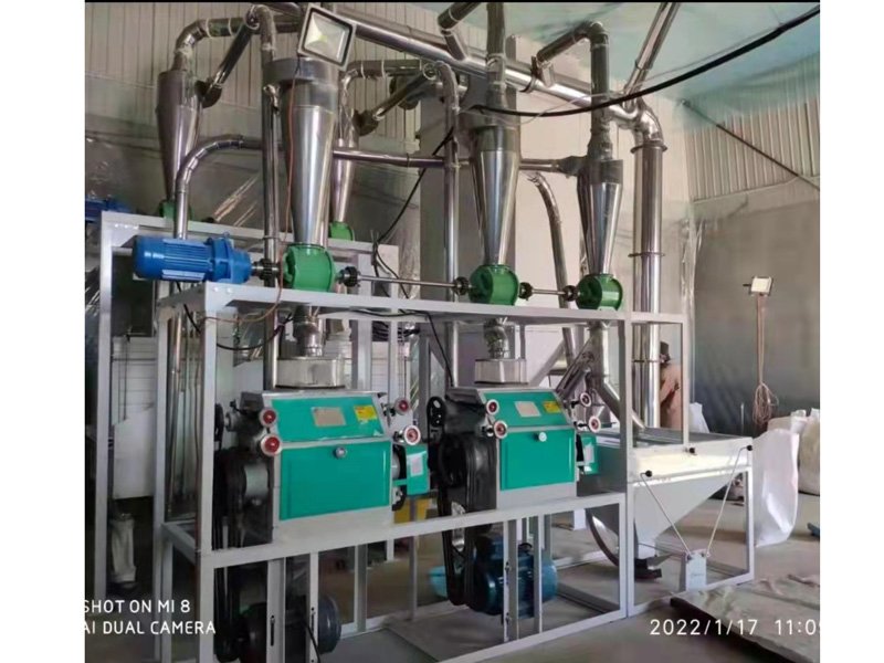 2臺磨皮芯分離研磨設備